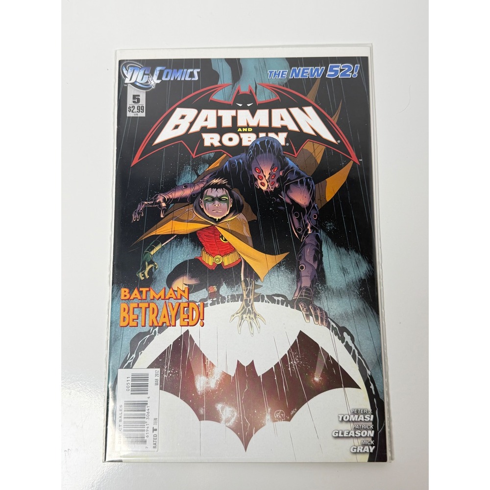 Batman and Robin 5 DC Comics The New 52 Batman Betrayed March 2012